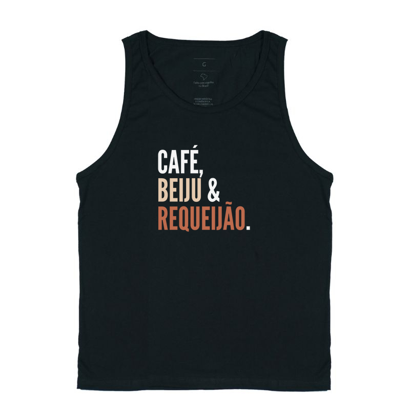 Café, beiju e requeijão.