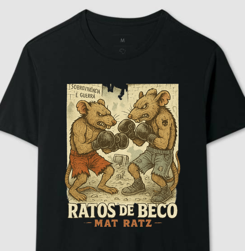 camisa ratos de beco