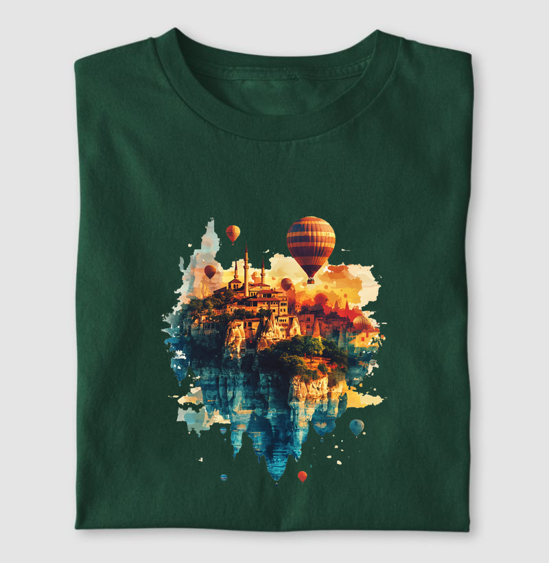 Camiseta Capadócia Entre Quente e Frio