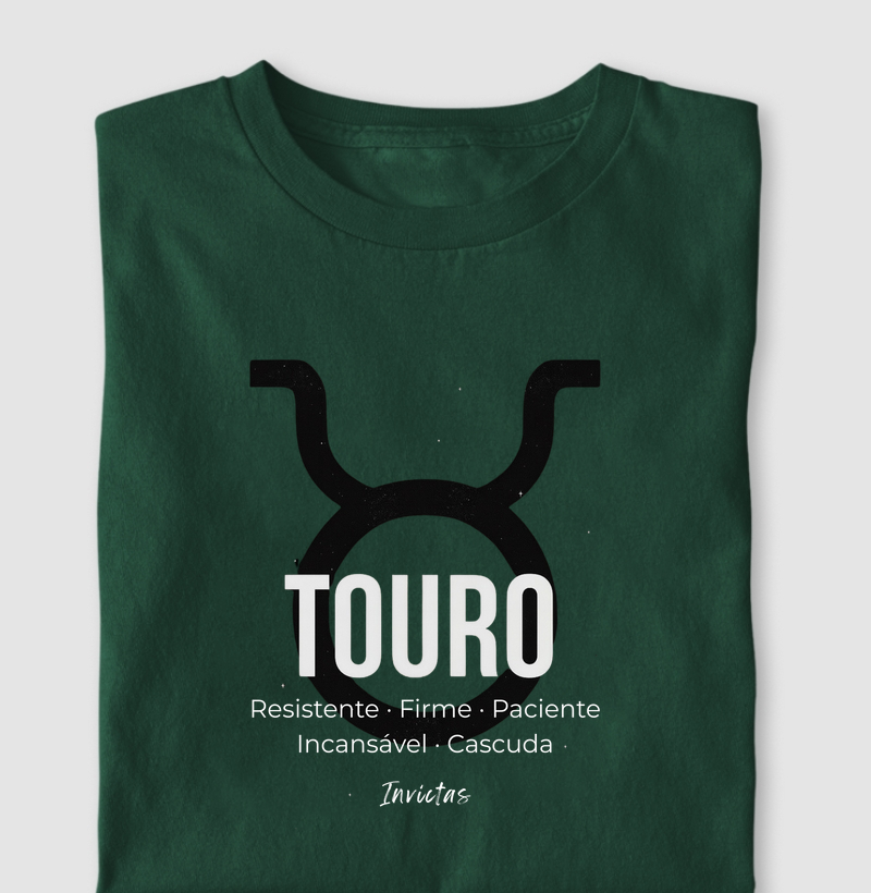 Camiseta Algodão Penteado - Touro