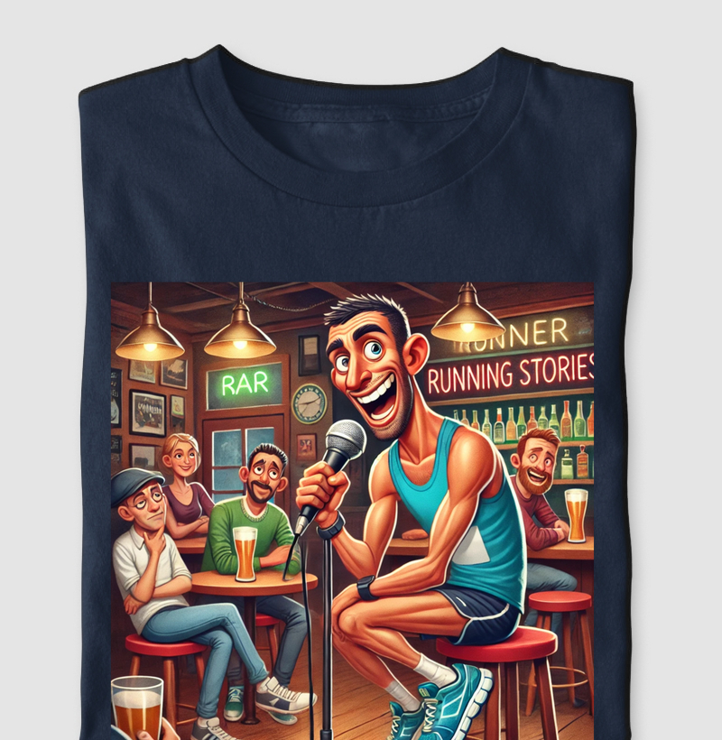 Camiseta Histórias de Corrida