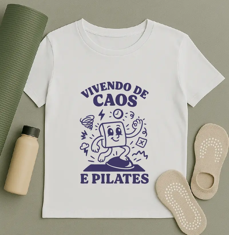 Vivendo de caos e pilates.