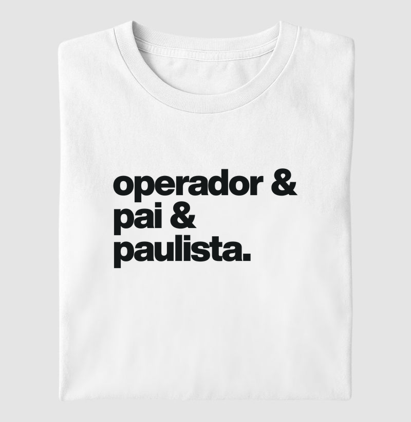 operador, pai, paulista