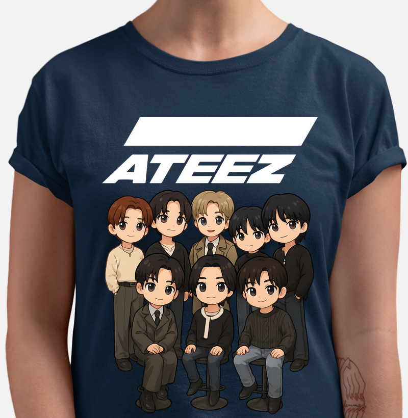 Ateez Chibi Bounce