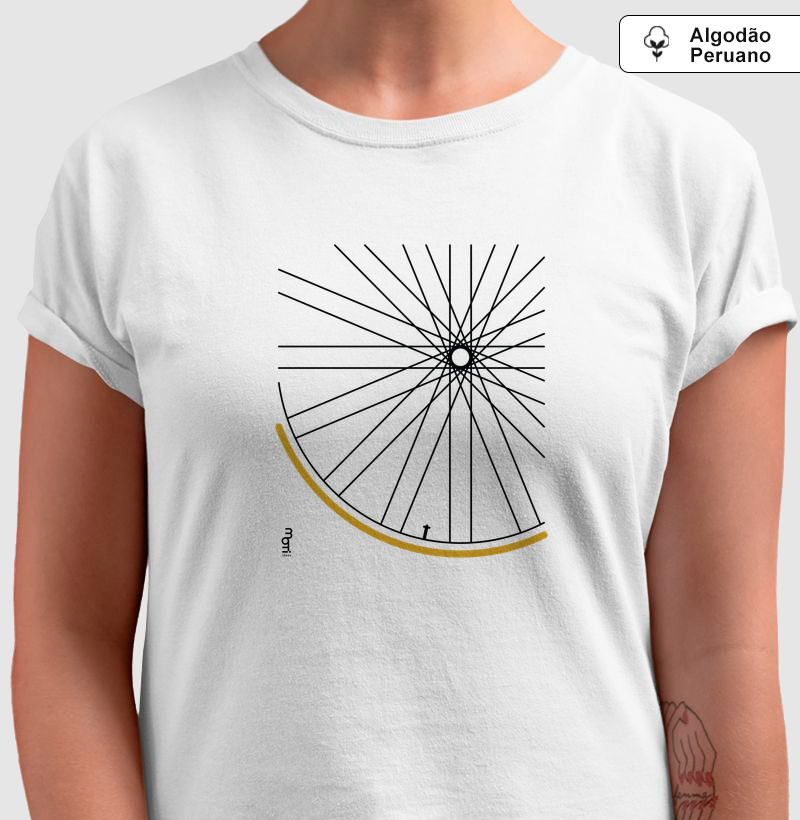 Camiseta Roda Dourada