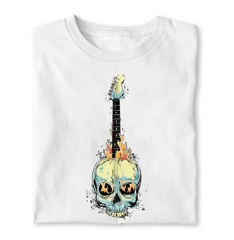 Guitar Skull T-shirt