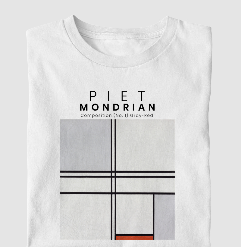 Composition Gray-Red (1935) - Mondrian