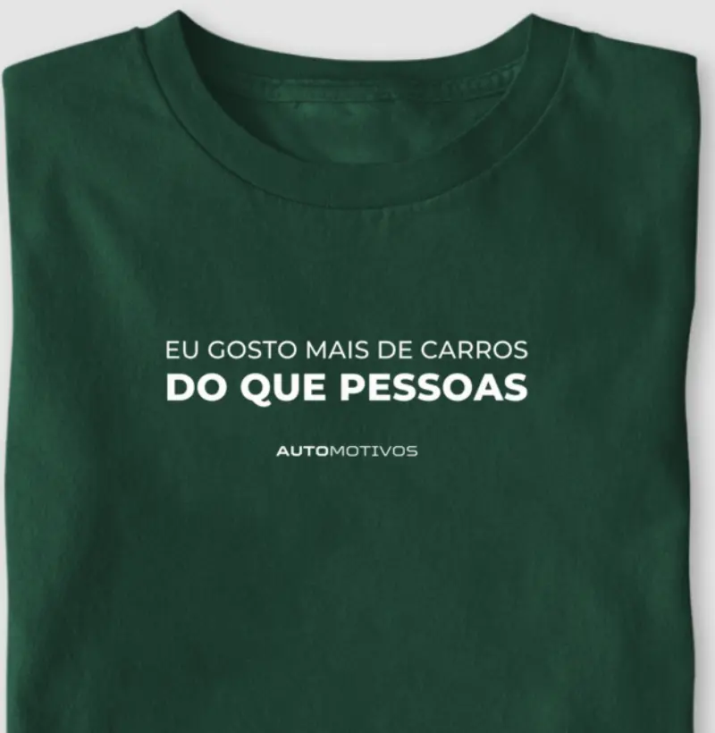 Eu Gosto Mais de Carros do Que Pessoas
