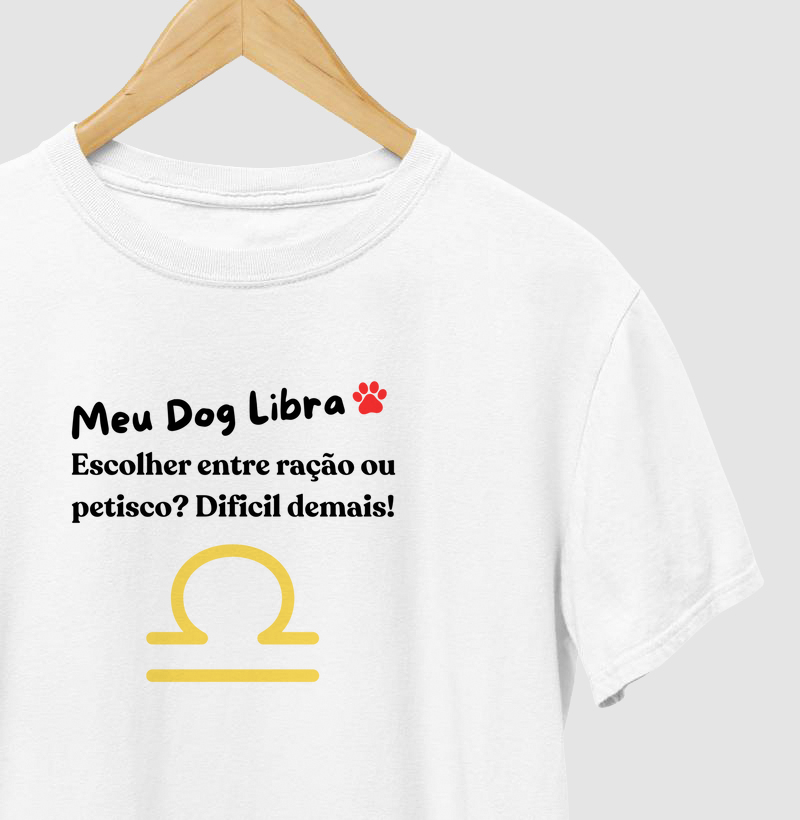 Camiseta Dog Libra
