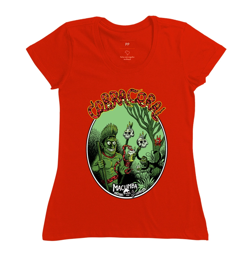 Camiseta Cobra Coral [Rótulo]