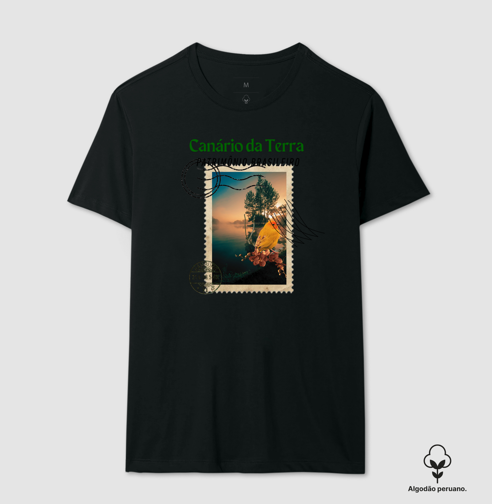 Canário da Terra selo postal