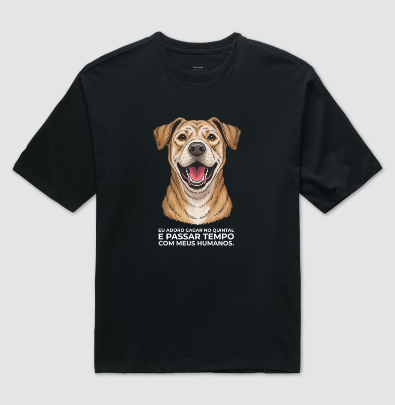 Camiseta Oversized Caramelo Sincerão
