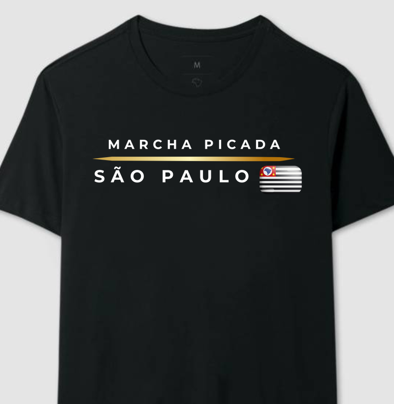 Camisa marcha picada São Paulo