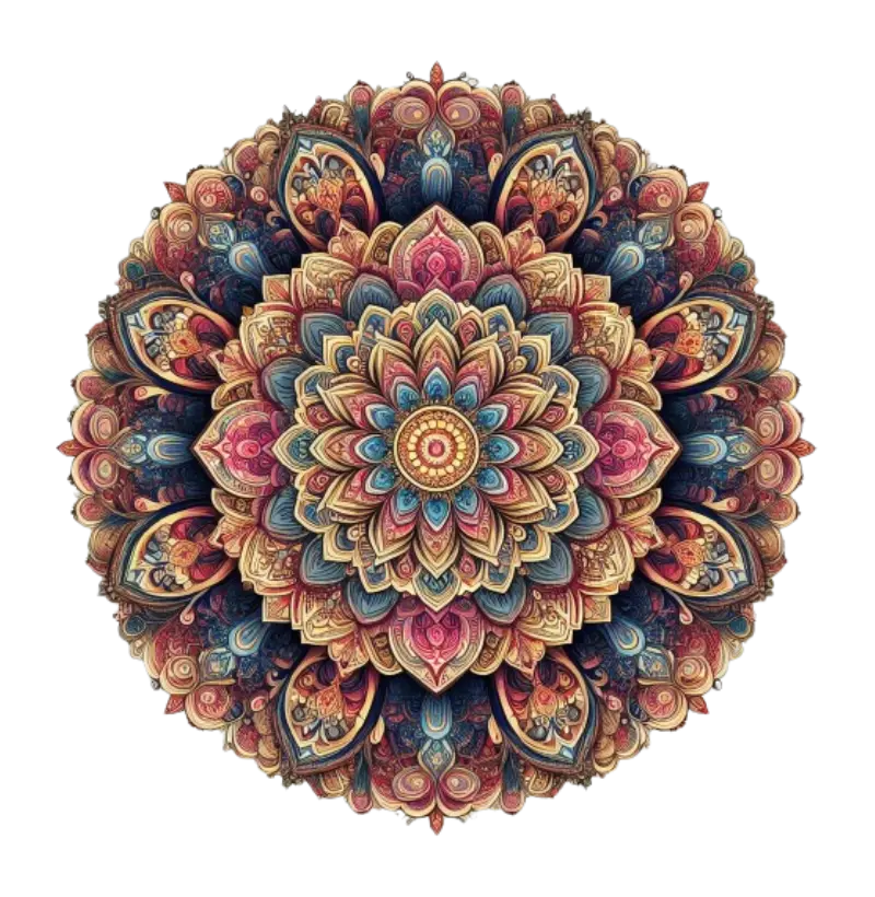 Mandala rosê
