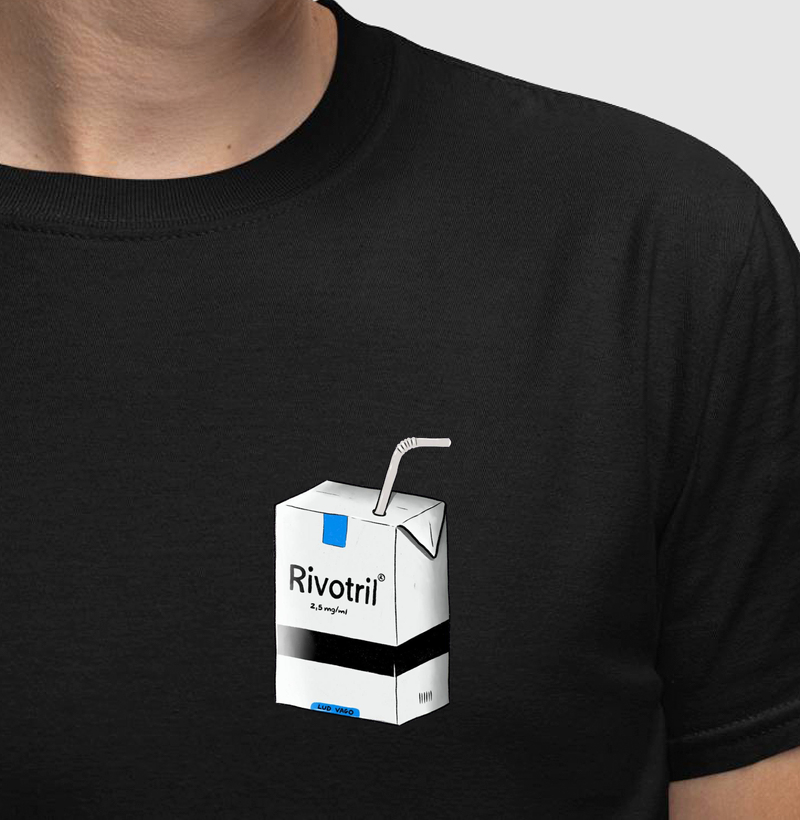 🧃😌 Rivotril – Dose diária de humor