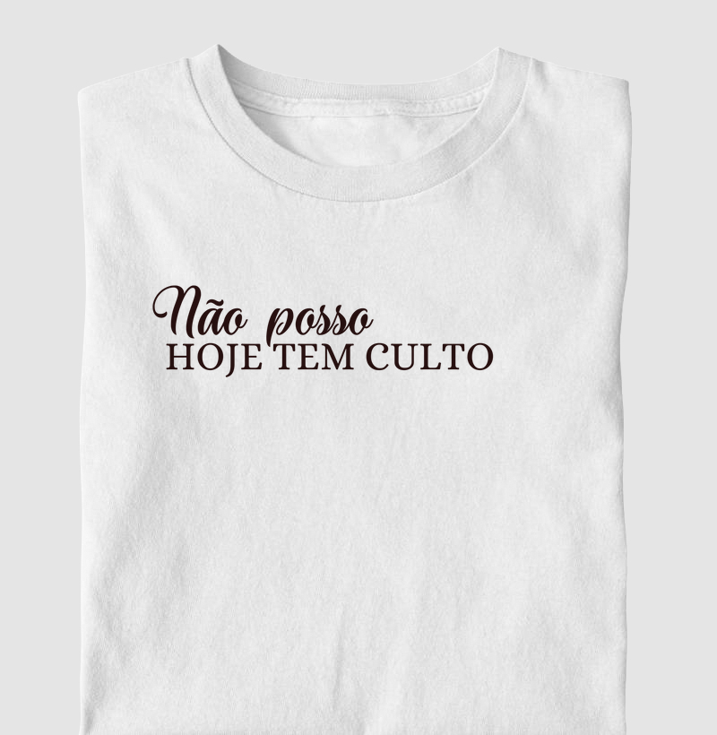 Não Posso Hoje Tem Culto