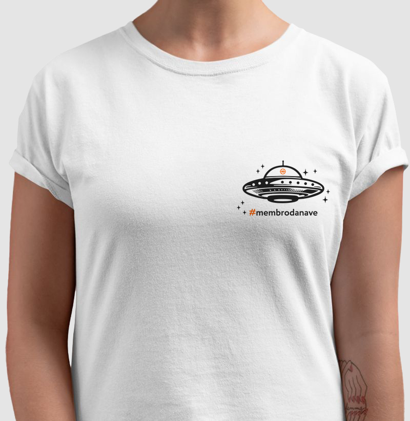 Camiseta Membro da Nave