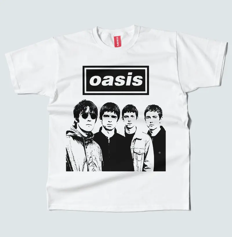 Camiseta - Oasis Faces