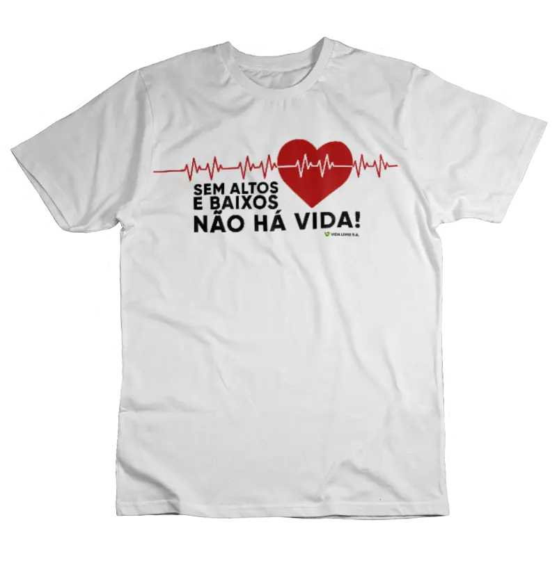 Camiseta Vida Livre SA Altos e Baixos