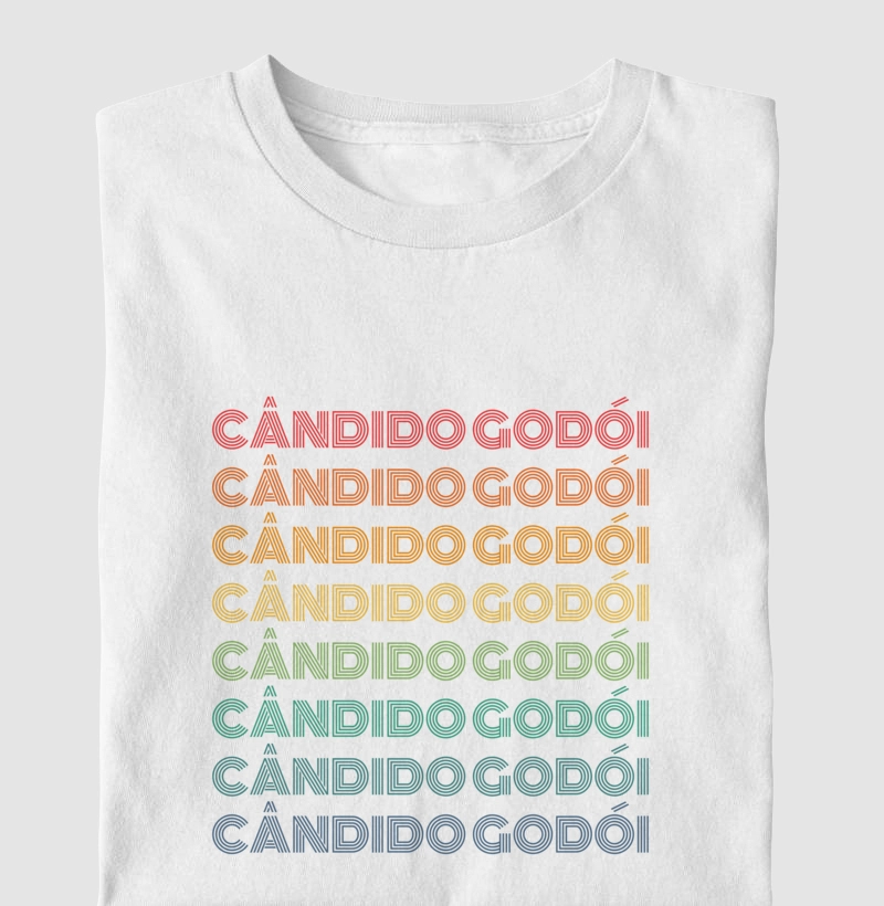 Cândido Godói Letreiro Retrô