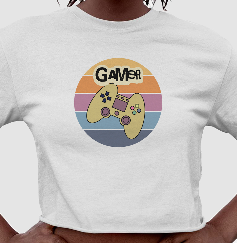 Cropped “Gamer Retro"