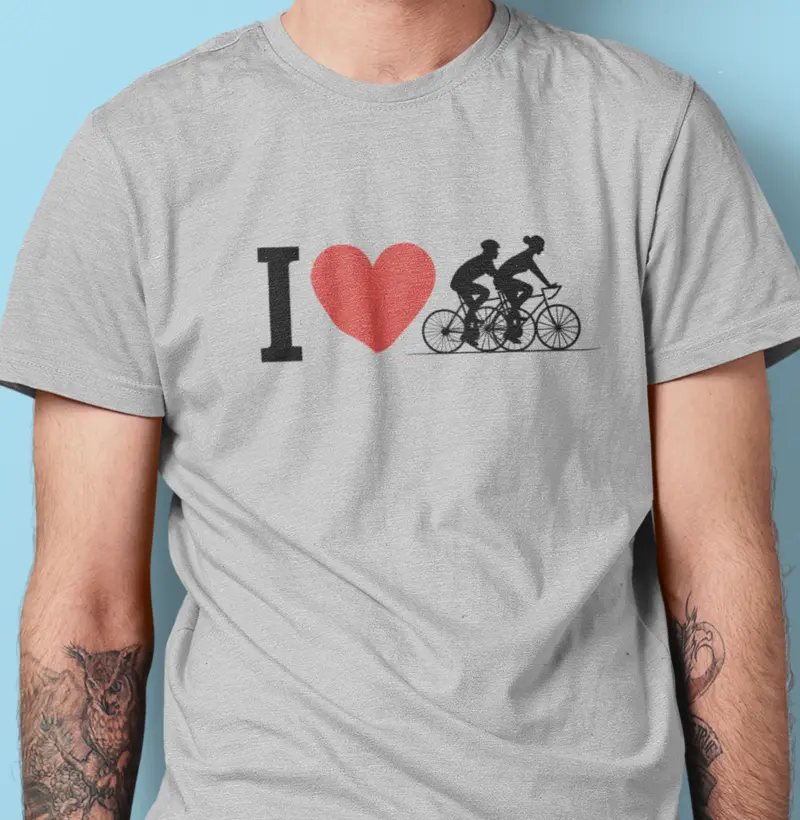 Eu amo pedalar