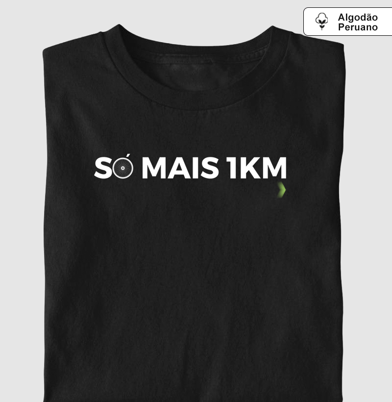 Só mais 1Km de pedal