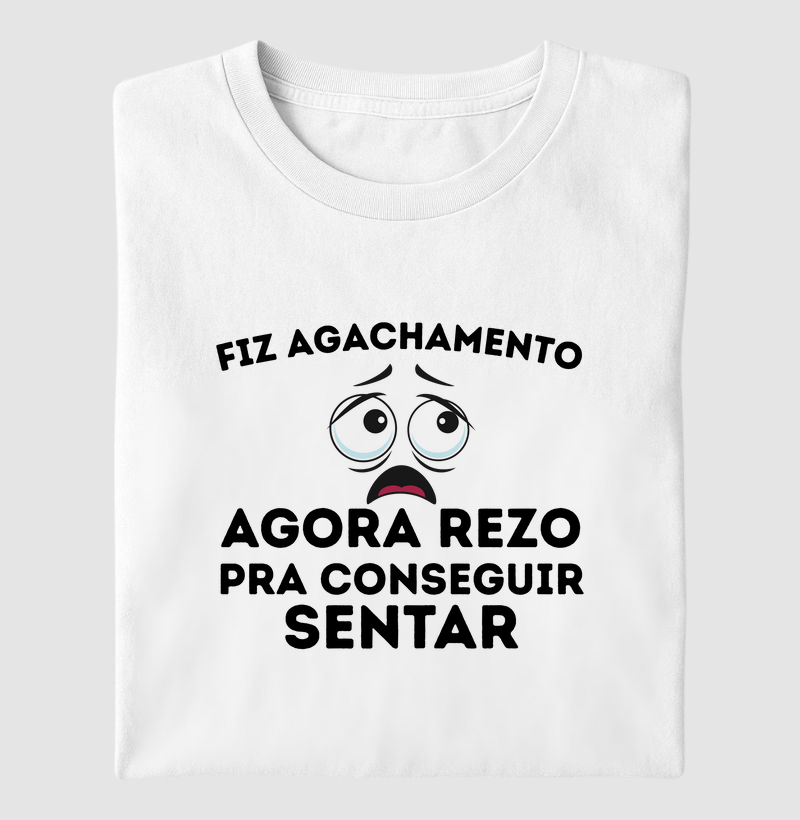 Fiz agachamento, agora rezo pra conseguir sentar