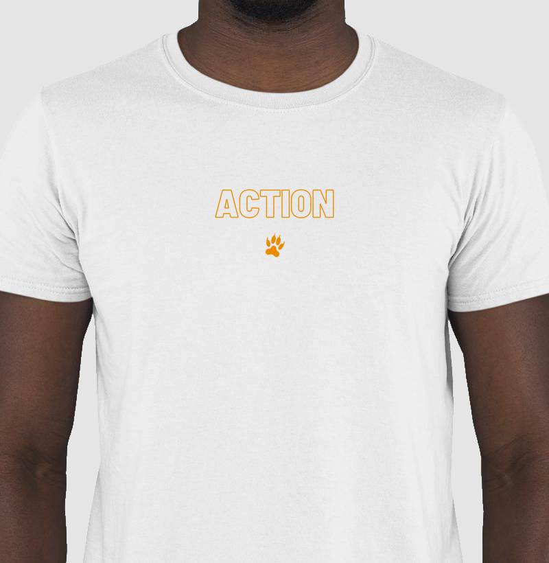 Camiseta "Action" - "Ação"