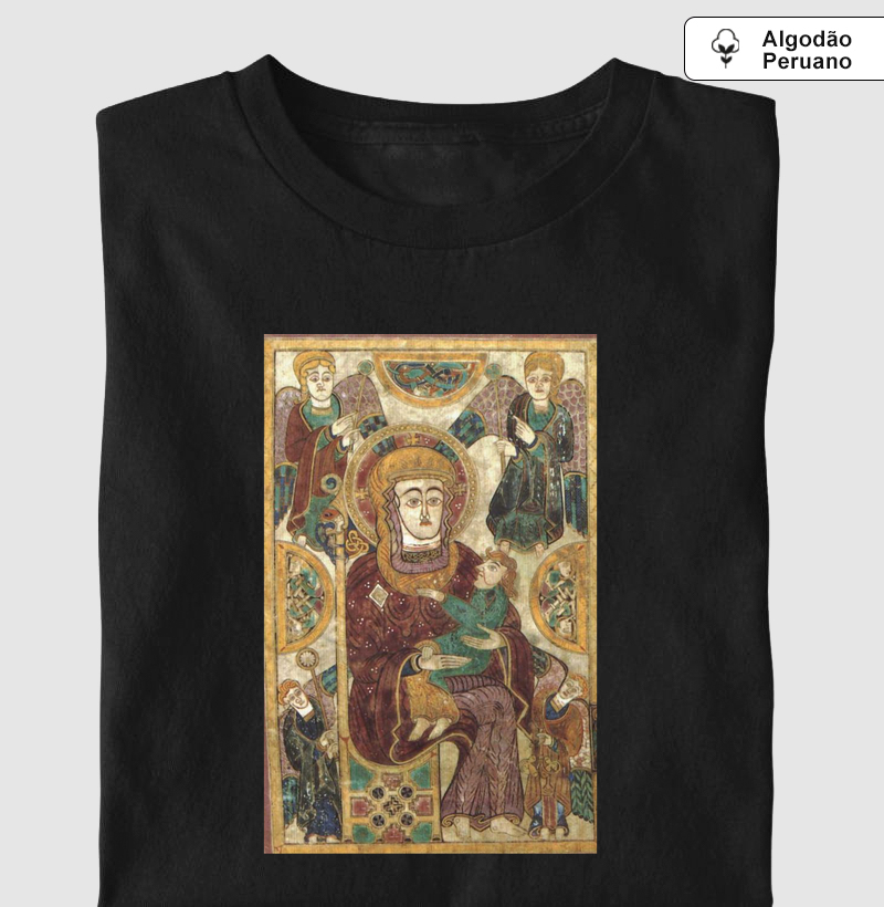 Camiseta A Virgem e o Menino Jesus, século IX