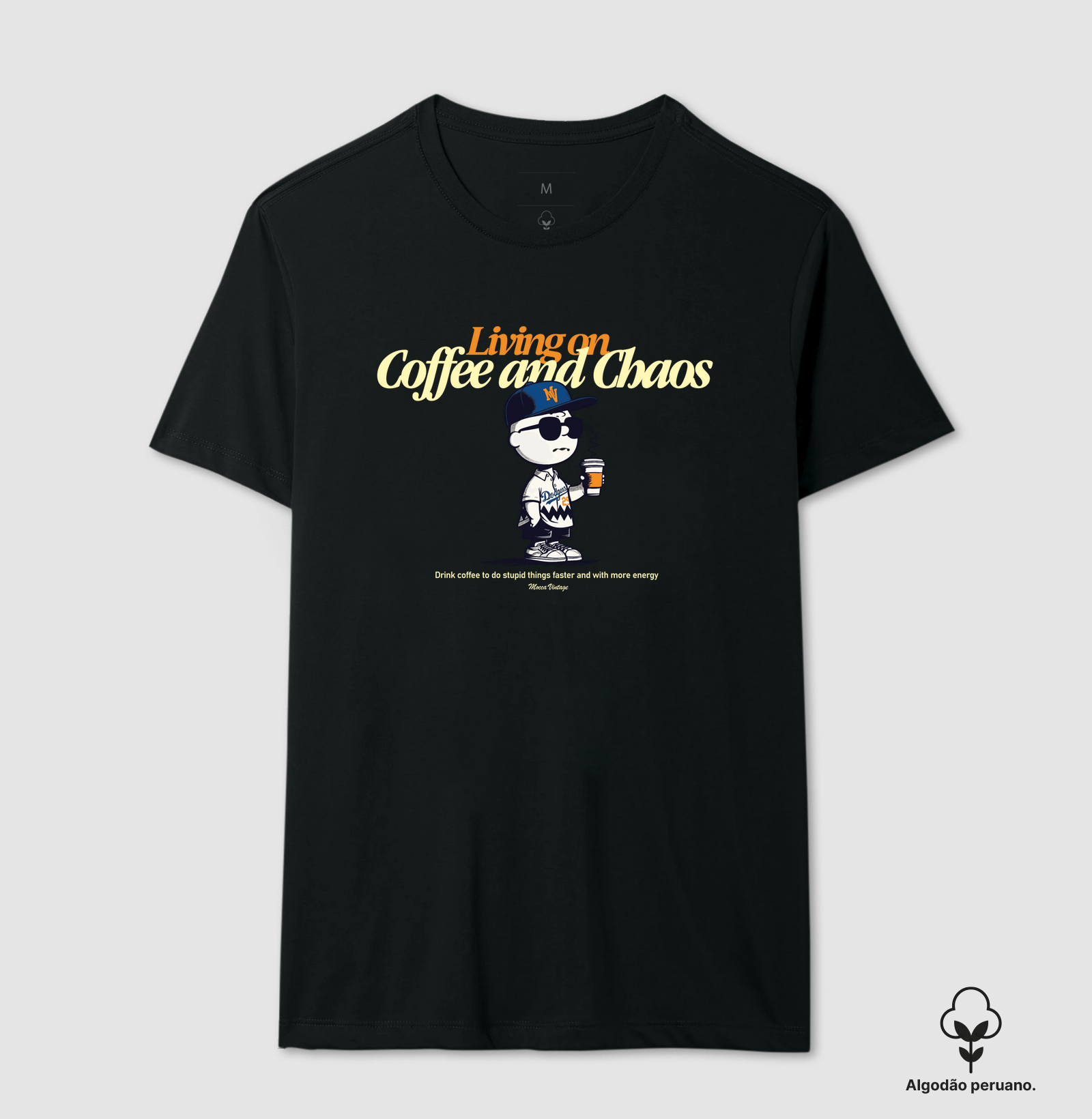 ALGODÃO PERUANO - Coffee and Chaos - PREMIUM