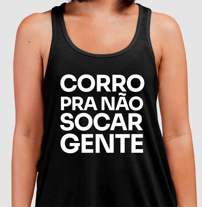 Corro pra não socar gente