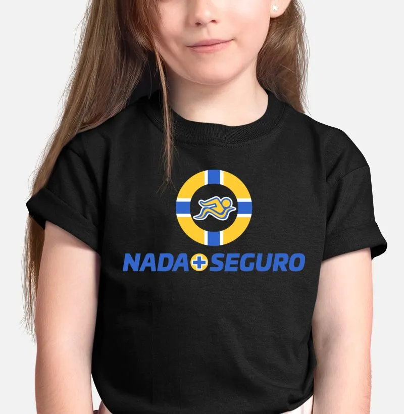 Camiseta infantil NADA + SEGURO