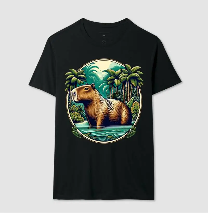 Capivara no ambiente