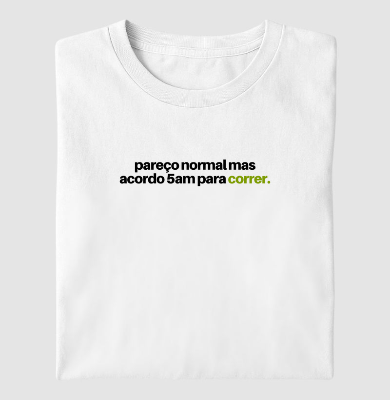 Camiseta Pareço normal