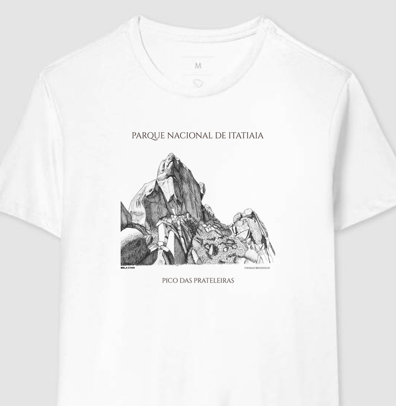 Camiseta Parque Nacional de Itatiaia - Pico das Prateleiras