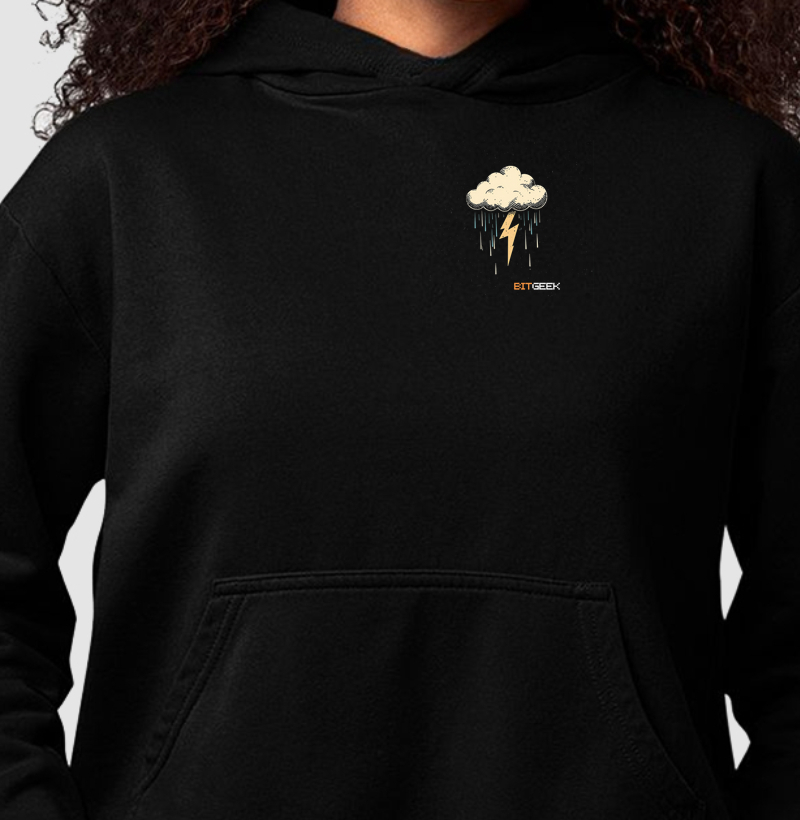Hoodie Moletom Lightning Bolt Cloud