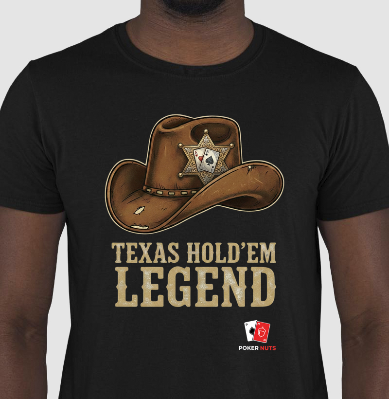 Camiseta Texas Hold'em Legend
