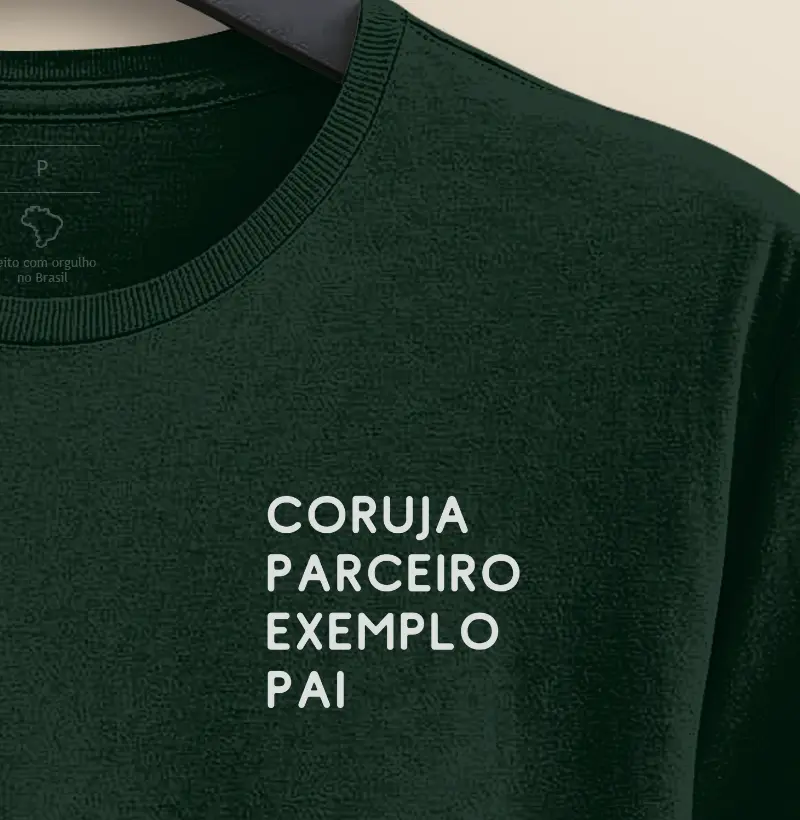 Coruja parceiro exemplo pai