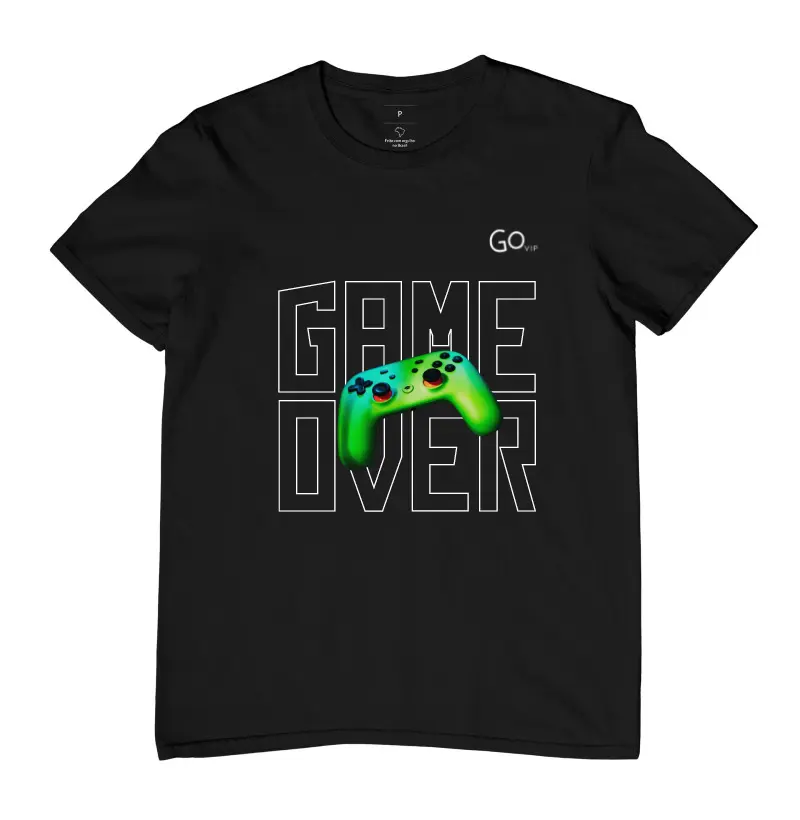Camisa Game Over  Go vip