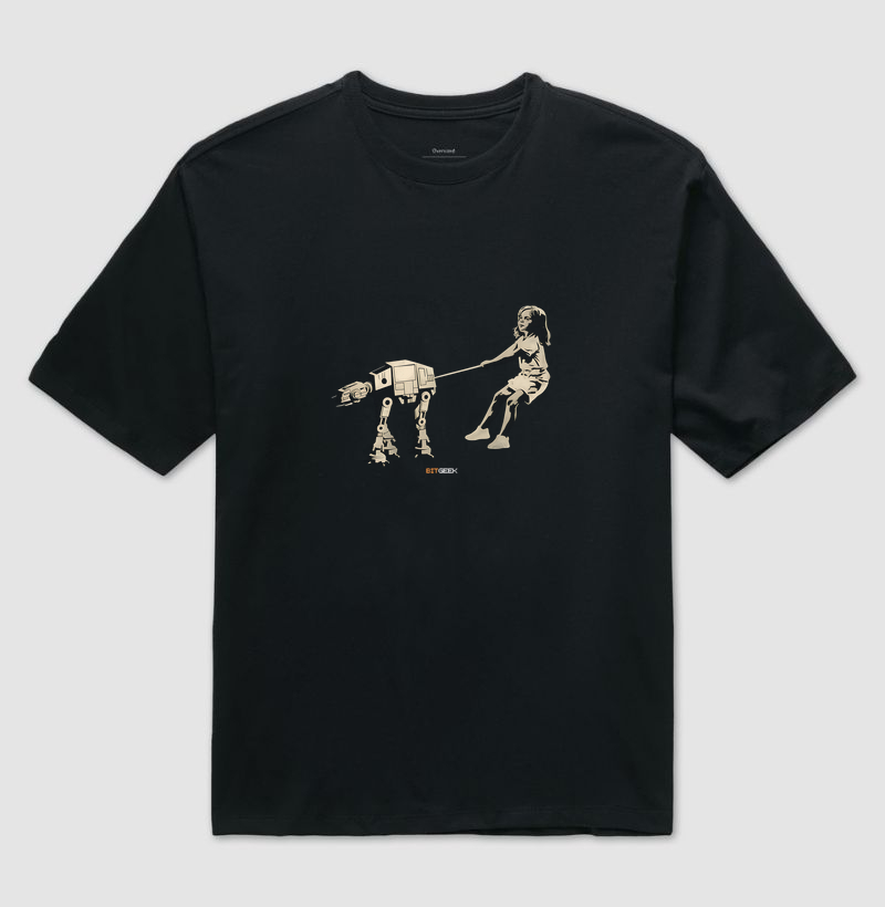 Camiseta Oversized Não é pra esse lado!