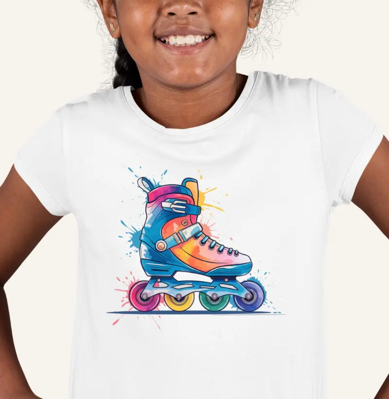 Patins em Aquarela - Inline