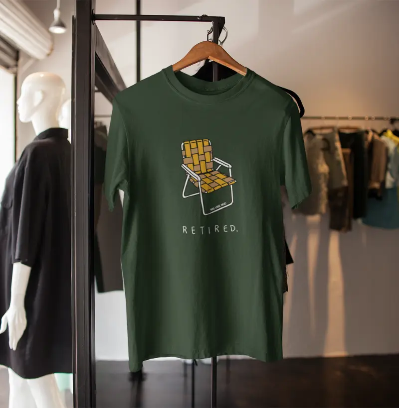 Camiseta Basic - Aposentado - Retired