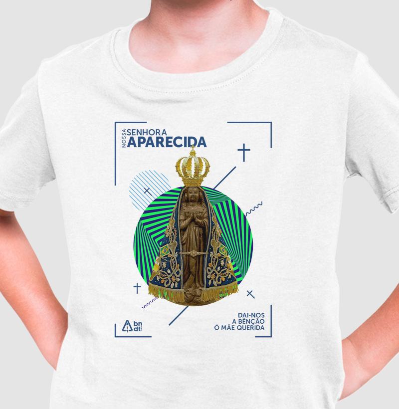 Camiseta Infantil Nossa Senhora Aparecida
