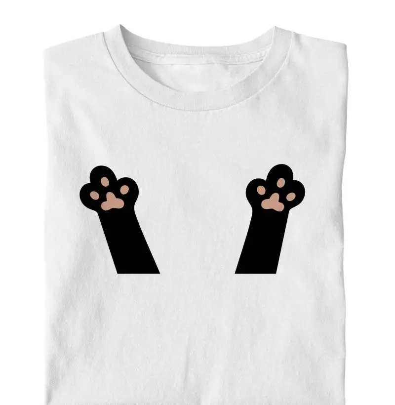 Camiseta Patinhas de Gato