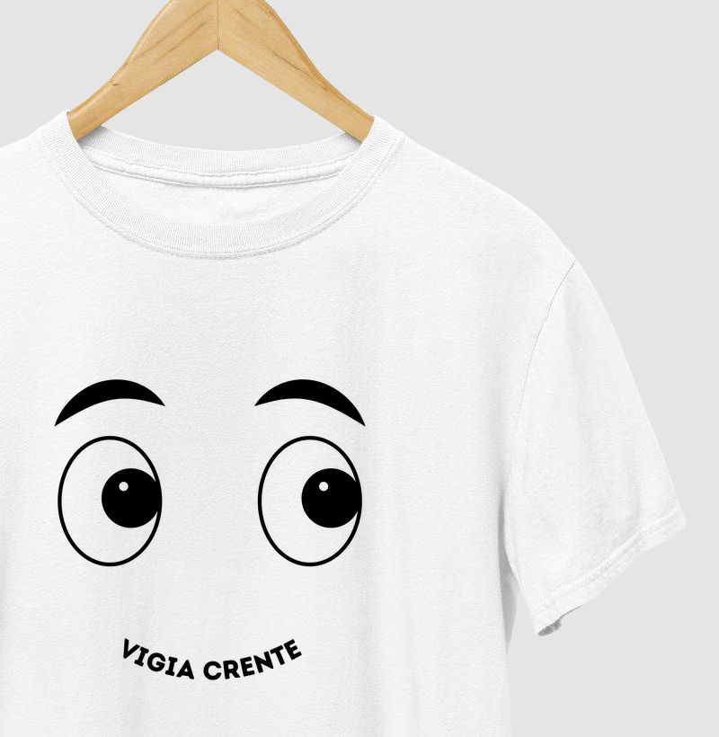 camiseta olho vigia crente