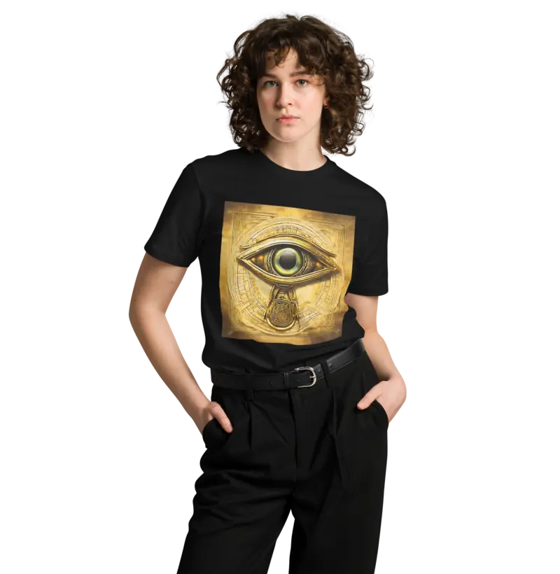 Desperte sua Consciência: Camiseta do Arquétipo Mandala Olho Que Tudo Vê – Compre Agora!