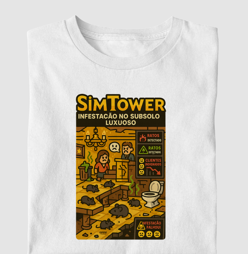 PcWin SimTower Infestação no Subsolo