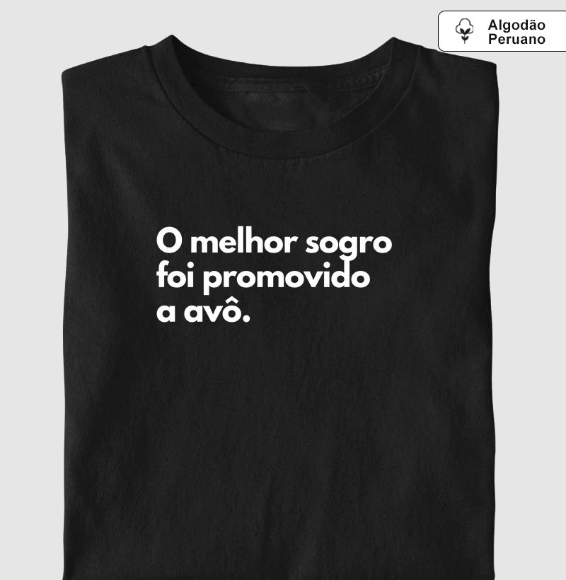 O melhor sogro foi promovido a avô (algodão peruano)