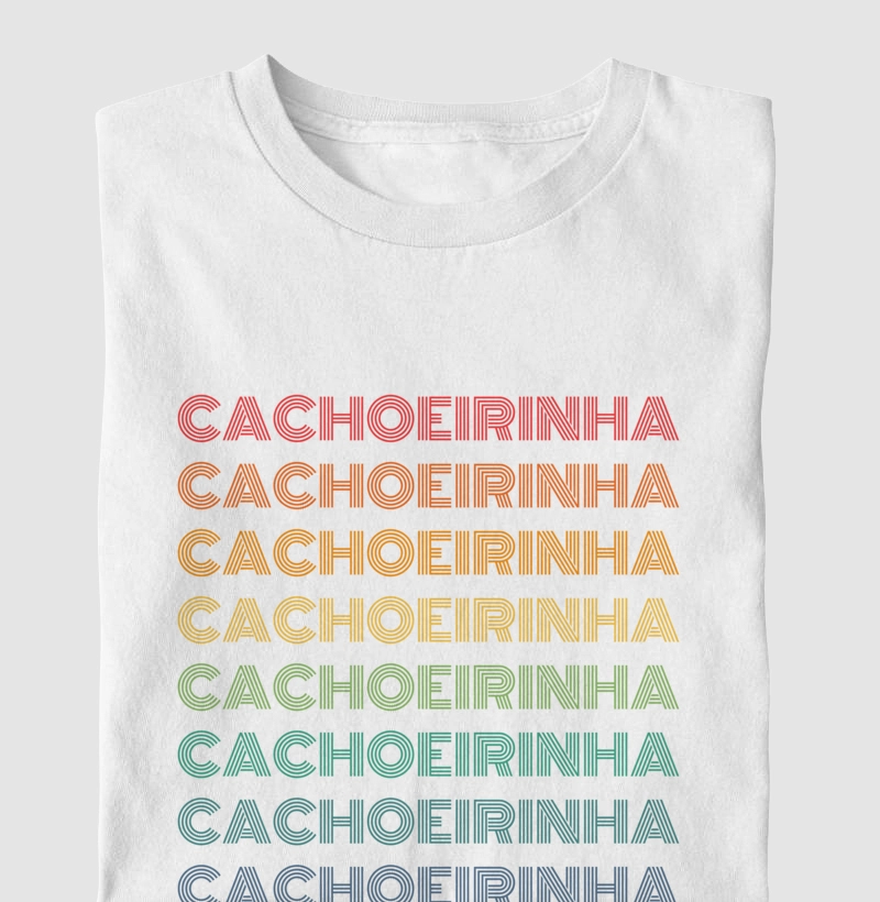 Cachoeirinha Letreiro Retrô